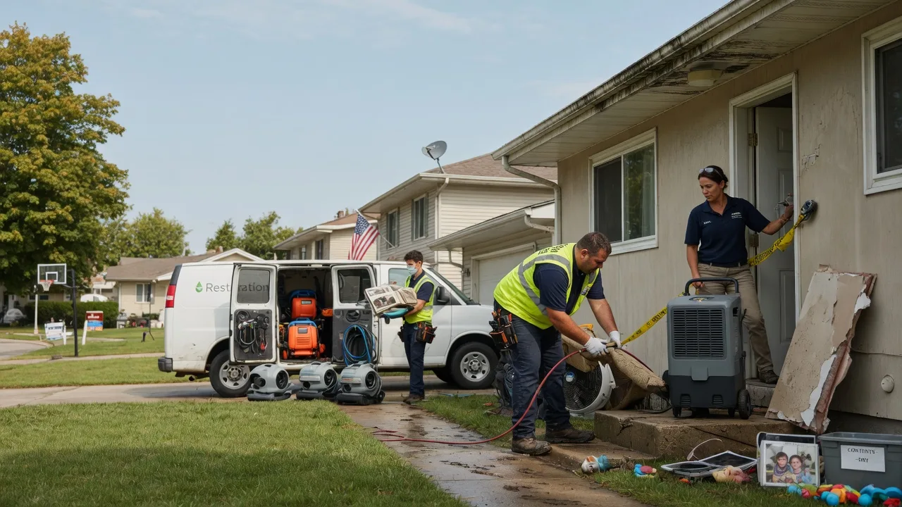 Water Damage Restoration in North Chelmsford, MA near me